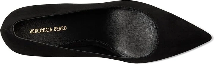 Veronica Beard Rita High Women's Heels Black Suede : 8 M, Leather/Rubber - Image 2