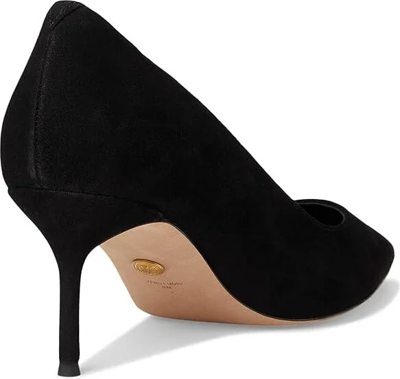 Veronica Beard Rita High Women's Heels Black Suede : 8 M, Leather/Rubber - Image 4