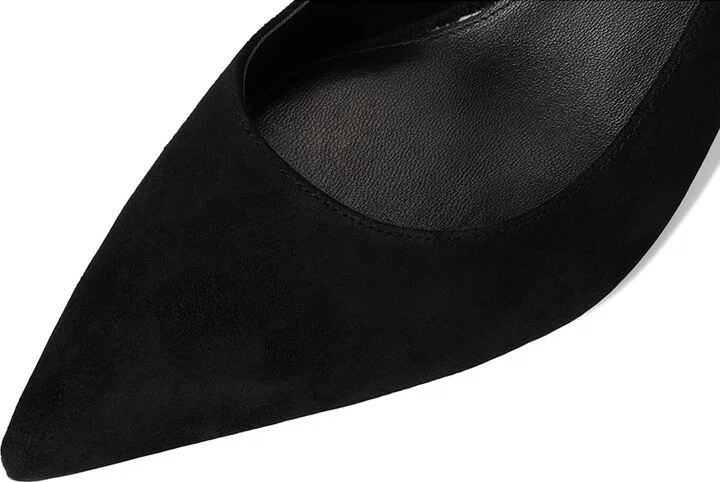 Veronica Beard Rita High Women's Heels Black Suede : 8 M, Leather/Rubber - Image 7