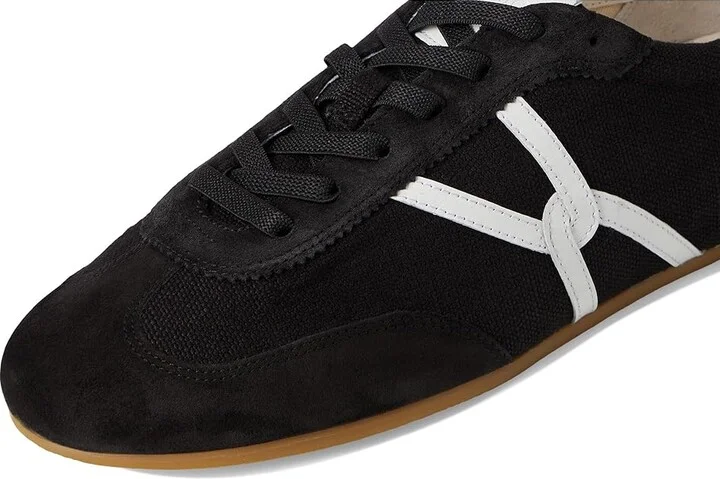 Veronica Beard Riviera Lace-up Shoes Women's Shoes Black/Coconut : 11 M, Suede - Image 7