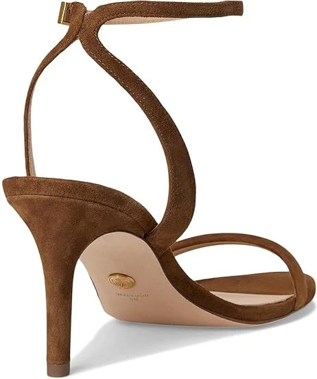 Veronica Beard Sylvie 75 Women's Wedge Shoes Chestnut Brown Suede : 7.5 M - Image 4
