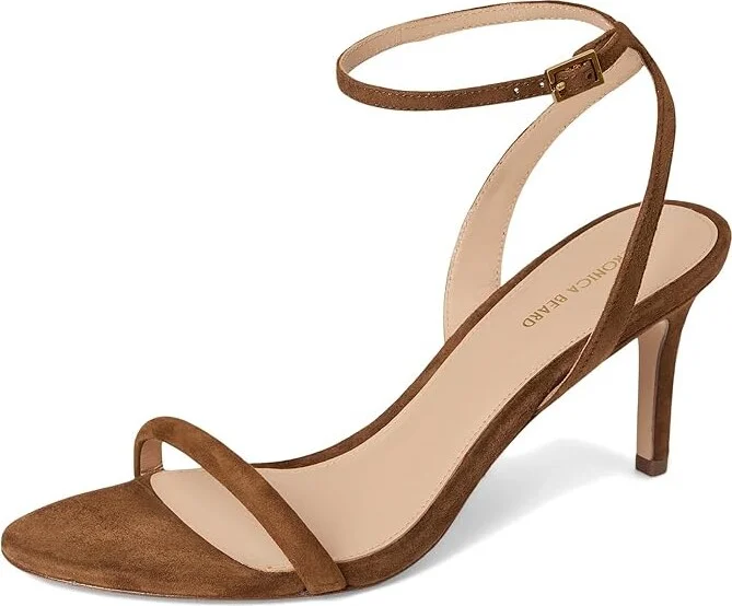 Veronica Beard Sylvie 75 Women's Wedge Shoes Chestnut Brown Suede : 7.5 M - Image 5