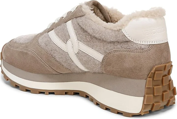Veronica Beard Valentina-3 Women's Shoes Cobblestone Grey Suede : 9.5 M, Textile - Image 4