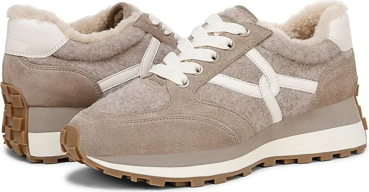 Veronica Beard Valentina-3 Women's Shoes Cobblestone Grey Suede : 9.5 M, Textile