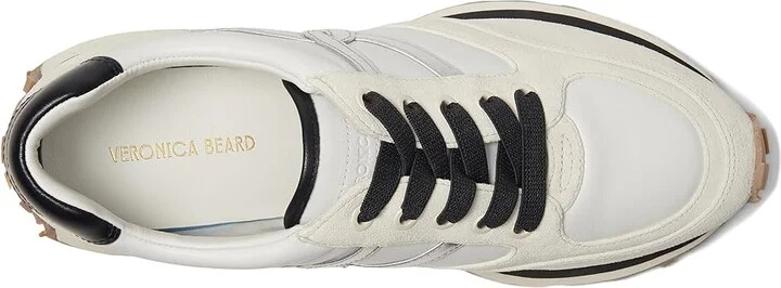Veronica Beard Valentina Women's Shoes Black/White Leather : 9 M - Image 2