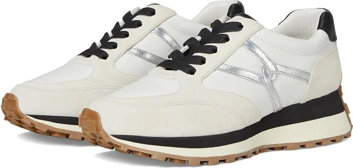 Veronica Beard Valentina Women's Shoes Black/White Leather : 9 M