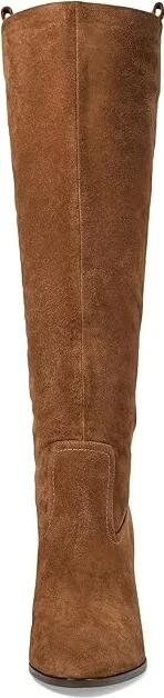 Veronica Beard Vesper Wide Calf Women's Boots Mocha Brown Suede : 6 M, Leather - Image 2