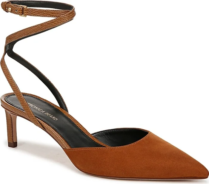 Veronica Beard Women's Colette Ankle Strap Pumps