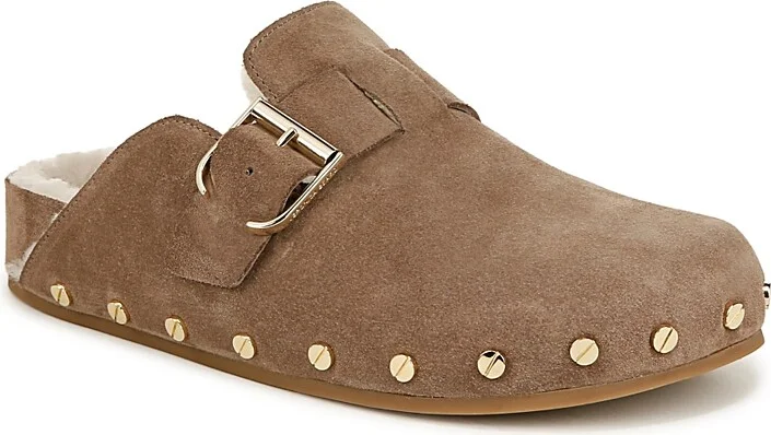 Veronica Beard Women's Fern-2 Studded Clog Flats