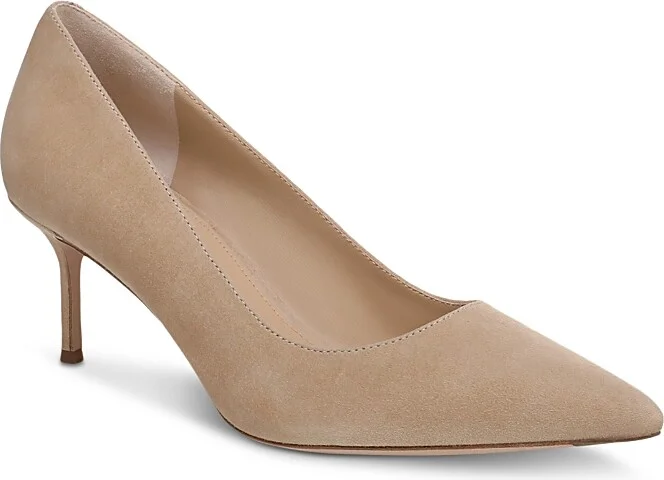Veronica Beard Women's Suede Rita Pointed Pumps