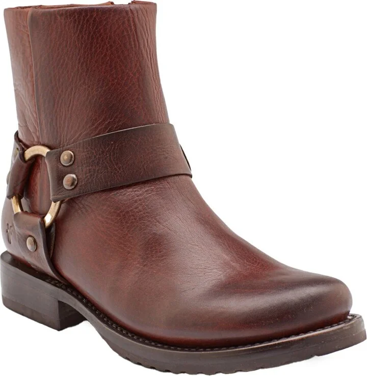 Veronica Harness Leather Boot