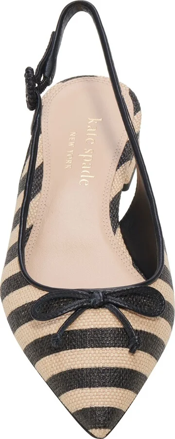 Veronica Raffia Slingback Flat - Image 4