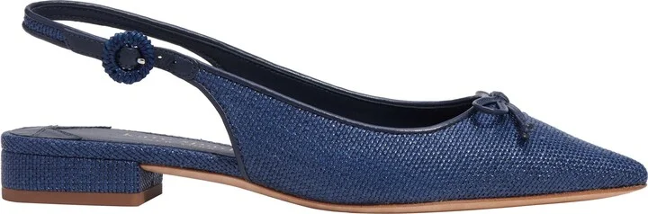 Veronica Raffia Slingback Flat - Image 3