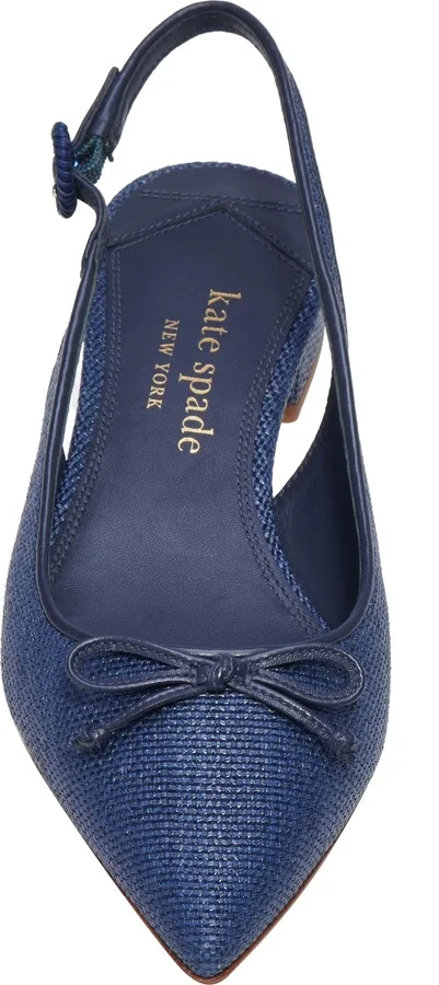 Veronica Raffia Slingback Flat - Image 4