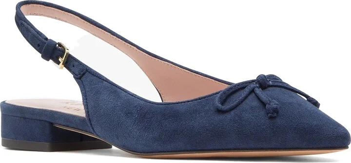 Veronica Raffia Slingback Flat