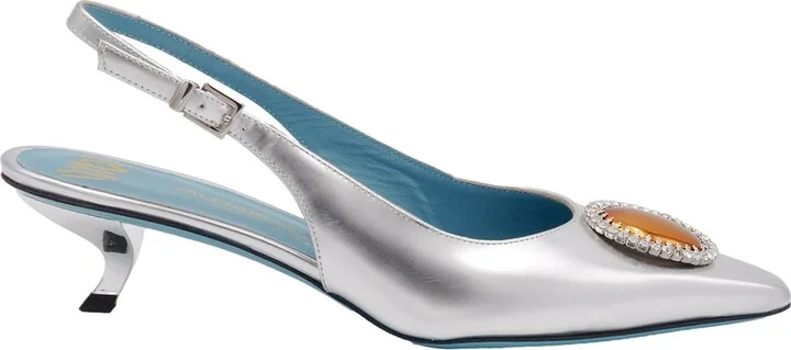 Veronika Low Heel Sling Pump - Image 2