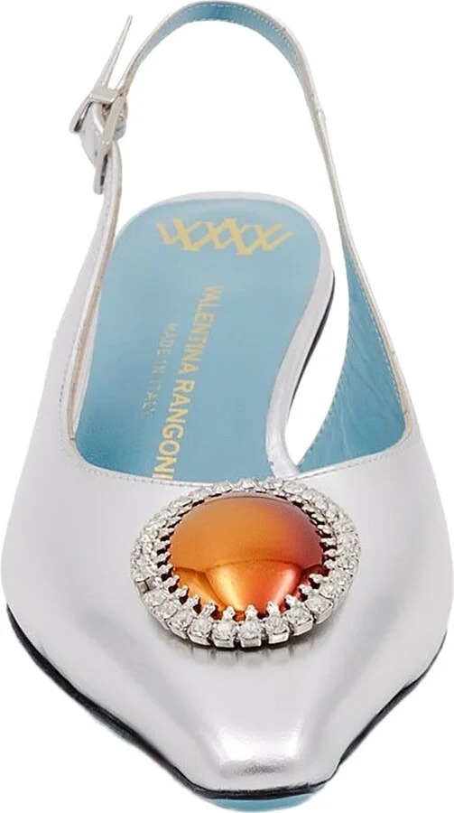 Veronika Low Heel Sling Pump - Image 4