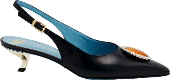 Veronika Low Heel Sling Pump - Image 6
