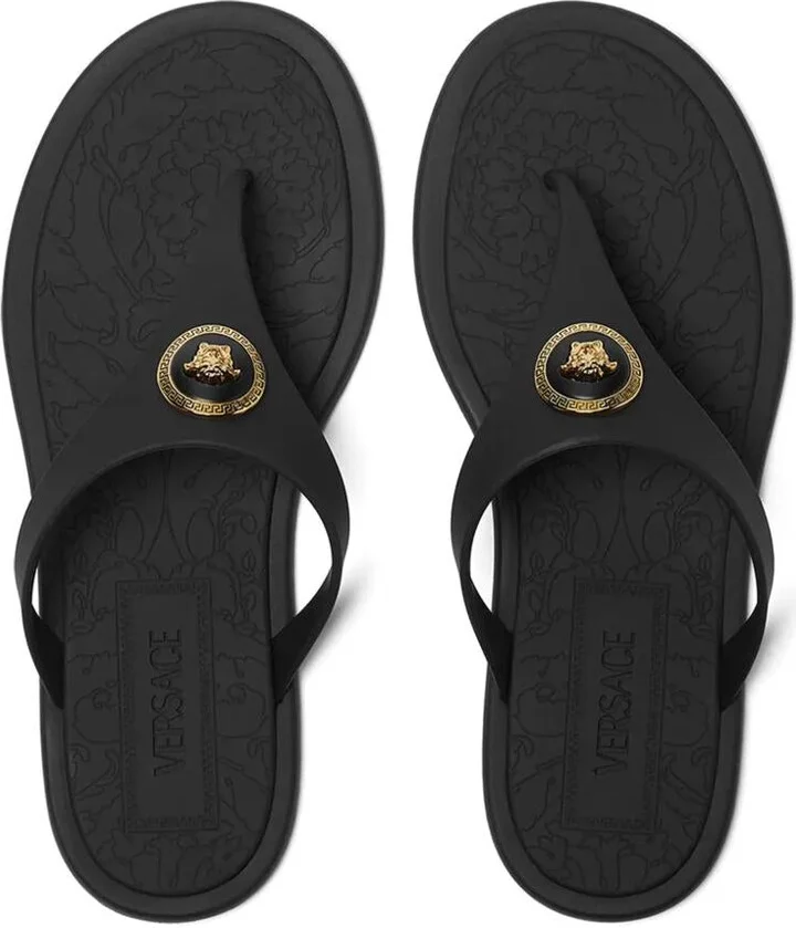 Versace Alia Flat Sandals - Image 3