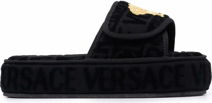Versace Allover slippers