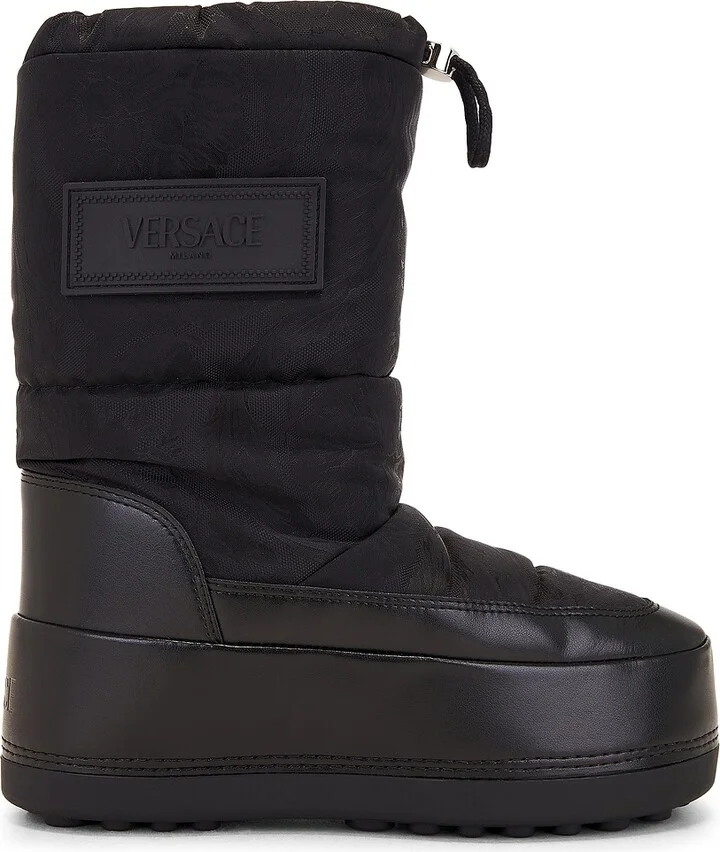 VERSACE Ankle Boot in Black