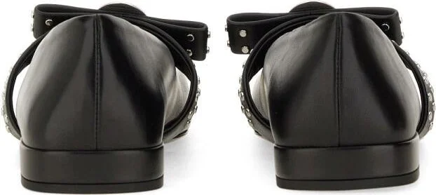 Versace Ballerina "Gianni" Ribbon With Studs - Image 7