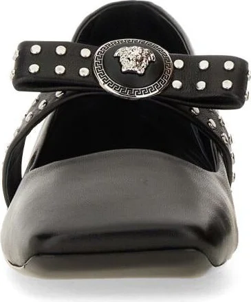 Versace Ballerina "Gianni" Ribbon With Studs - Image 8