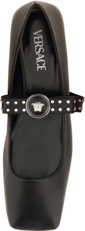 Versace Ballerina "Gianni" Ribbon With Studs - Image 9