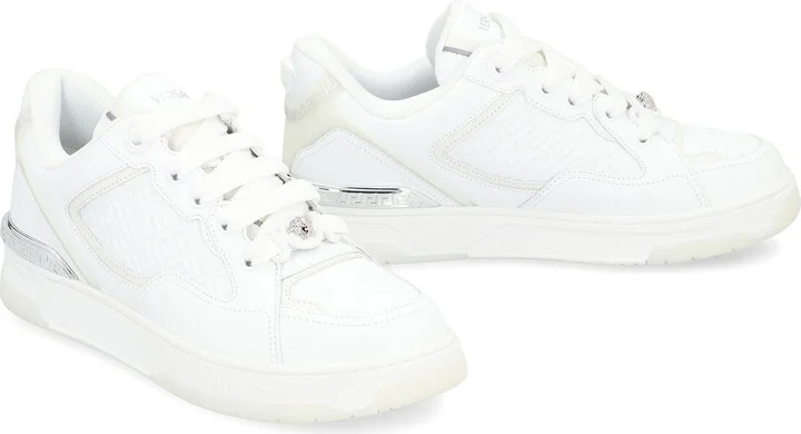 Versace Biggie Basket Low-Top Sneakers - Image 3