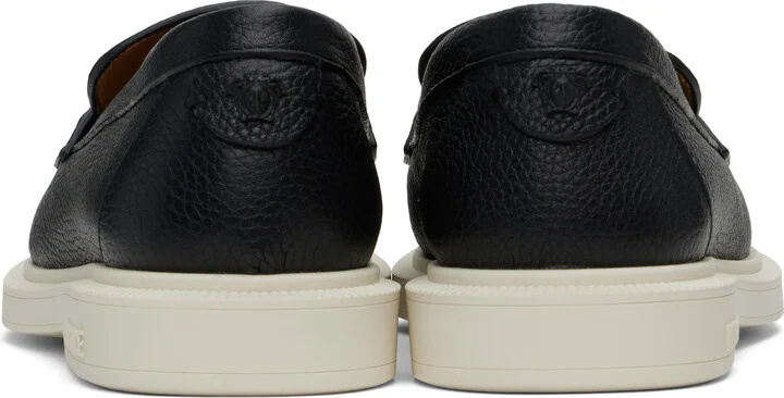 Versace Black Giuliano Loafers - Image 2