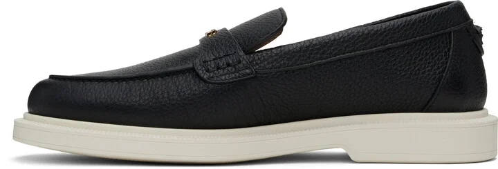 Versace Black Giuliano Loafers - Image 3