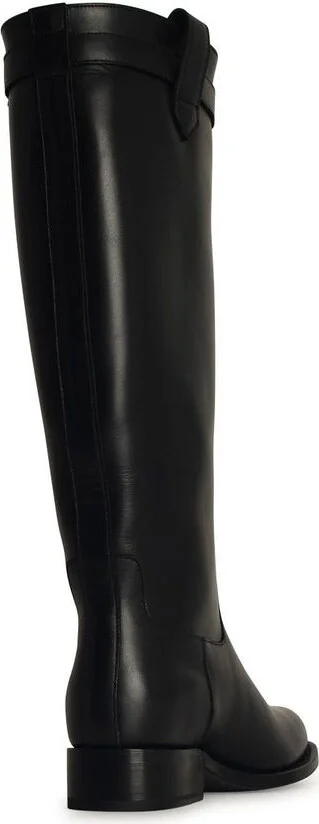 Versace Black Leather Boots