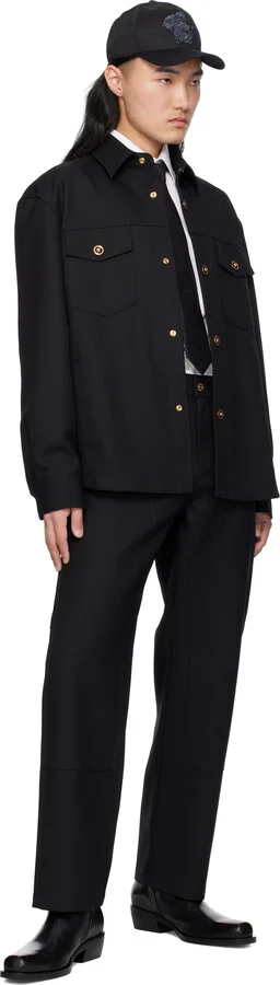Versace Black Luciano Boots - Image 5