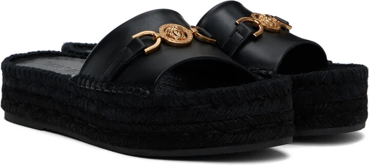 Versace Black Medusa '95 Slides - Image 4