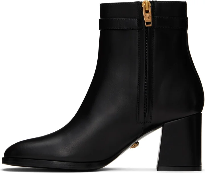 Versace Black Medusa Boots - Image 3