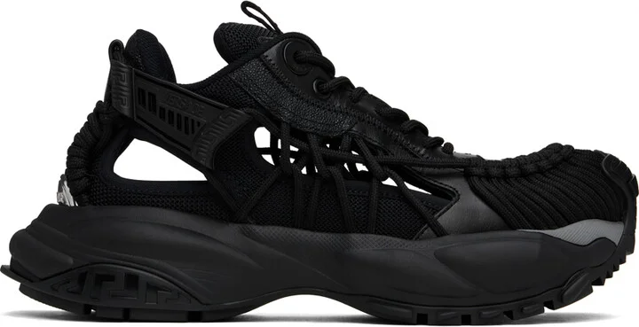 Versace Black Mercury M_VS_01 Sneakers