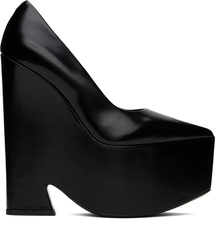 Versace Black Tempest Pumps