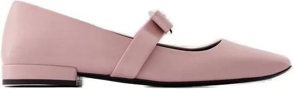 Versace Bow-Detailed Ballerinas