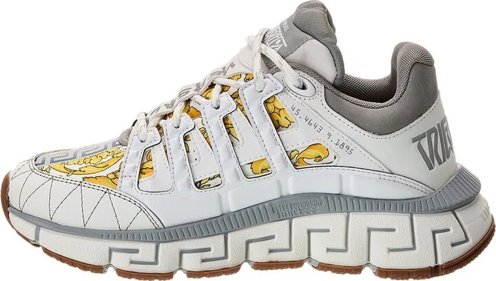 Versace Canvas & Leather Sneaker - Image 2