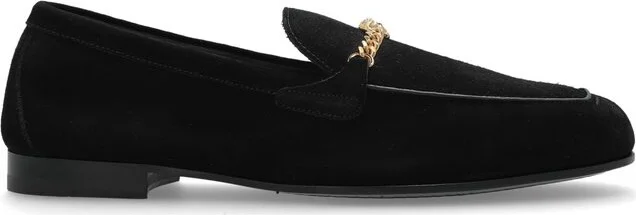 Versace Chain-Detailed Loafers