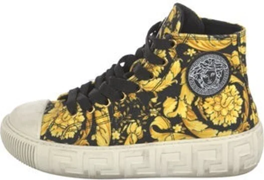 Black, Pattern Prints, Yellow