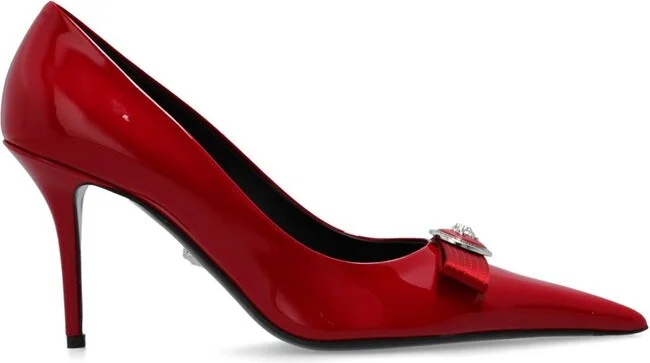 Versace Gianni Pointed Toe Pumps