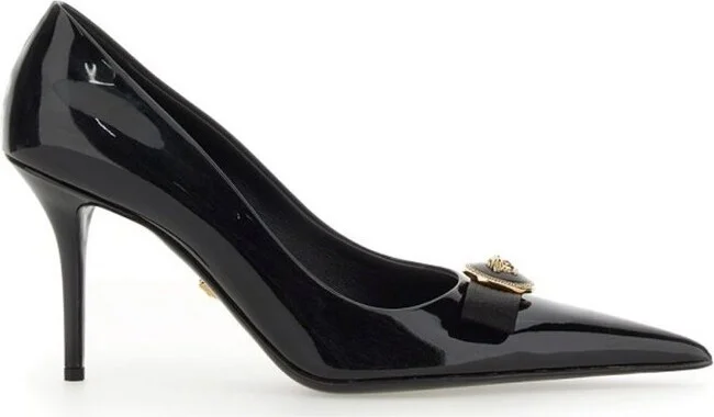Versace Gianni Pointed Toe Pumps