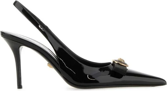 Versace Gianni Ribbon Slingback Pumps