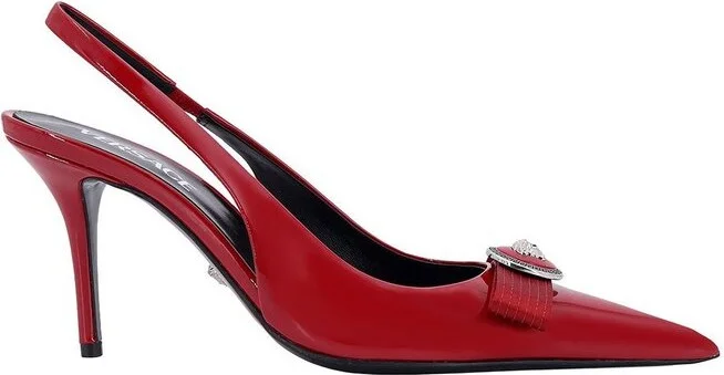 Versace Gianni Ribbon Slingback Pumps