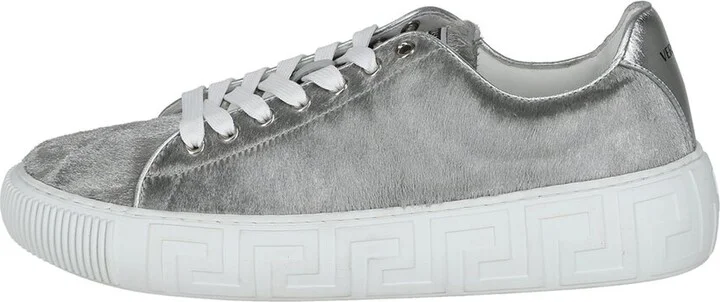Versace Greca Calf Hair Sneaker - Image 2