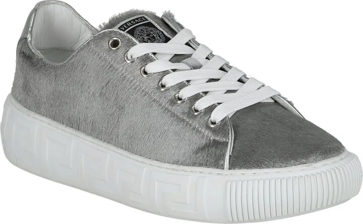 Versace Greca Calf Hair Sneaker