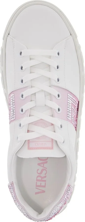 VERSACE 'greca crystal sneakers - Image 3