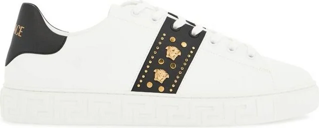Versace Greca Lace-Up Sneakers