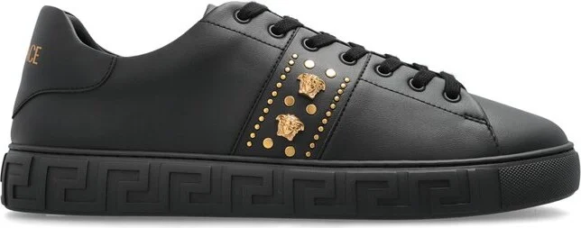 Versace Greca Lace-Up Sneakers